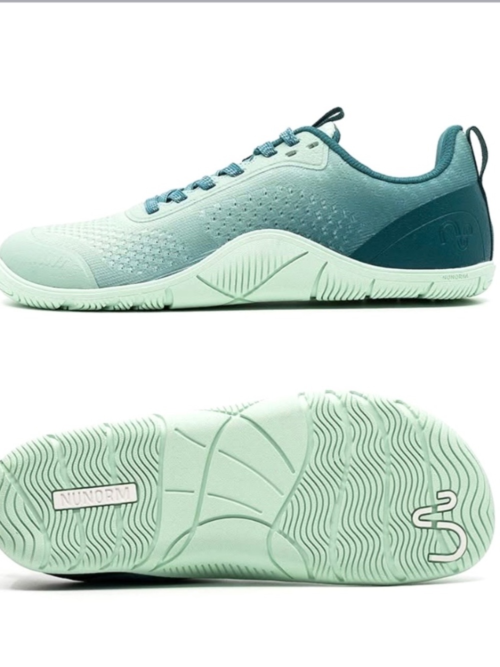 Nunorm Classic Flexible Barefoot Wide Toe Sneakers & Transitional Insoles Size 7